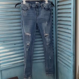 Cello distressed skinny jeans